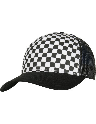 FLE-6506CB-Checkerboard Retro Trucker